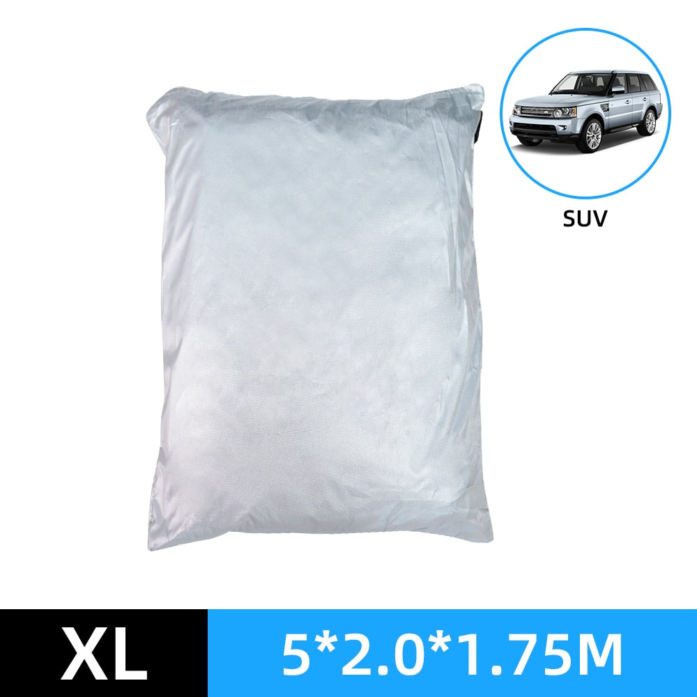 Universal Car Covers Auot Indoor Outdoor Protection Full Cover Sunshade Waterproof Dustproof Snow Resistant S/M/L/XL/XXL