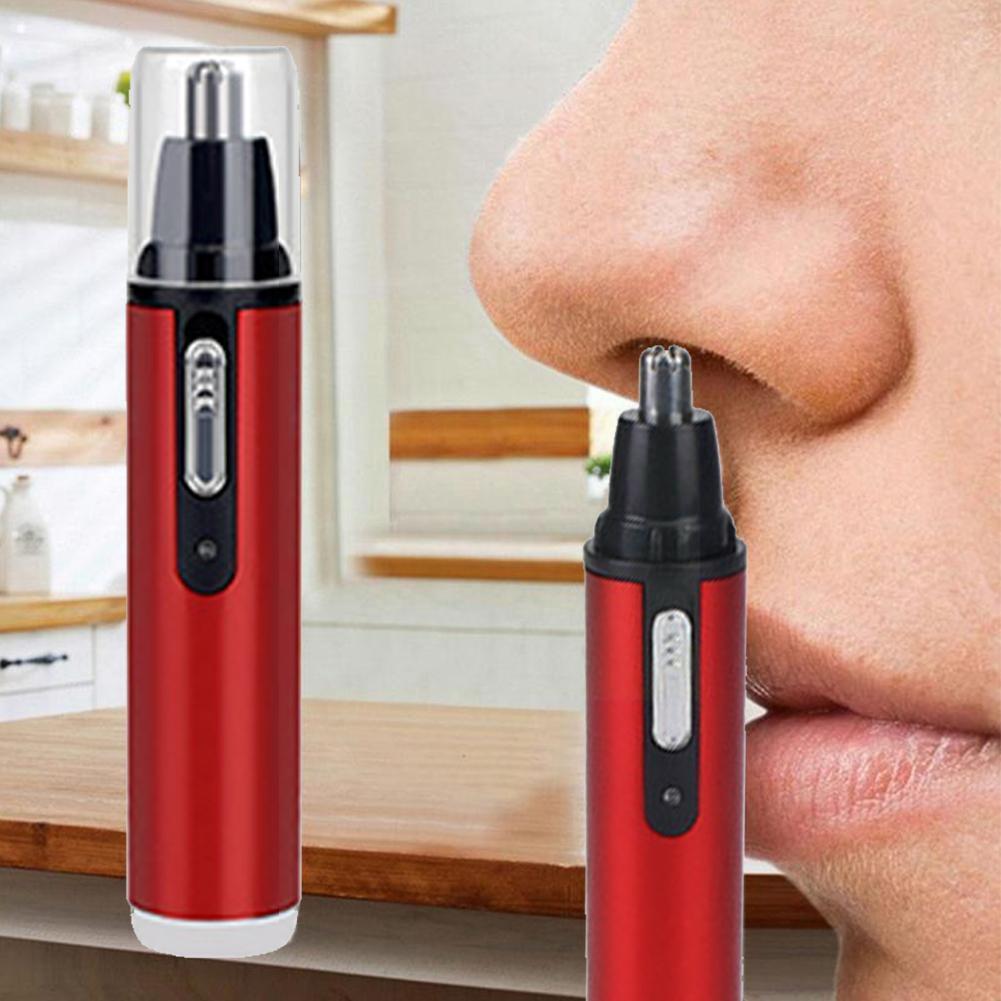 Usb Rechargeable Nose Hair Trimmer Nose Hair Cut Nose Tool Men Shaving Hair Care Trimming Knife Safe B4p2