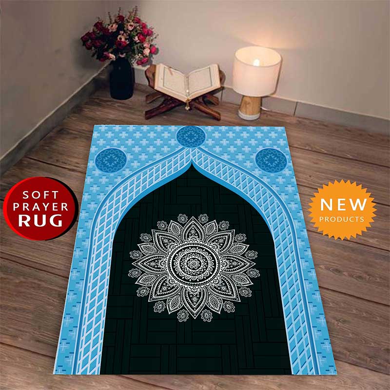 Muslim PrayerFloor Bedroom Mat Entrance Doormat Home Decor Alfombra  Anti-slip Carpet Large Size Living Room Rugs Kitchen Bath