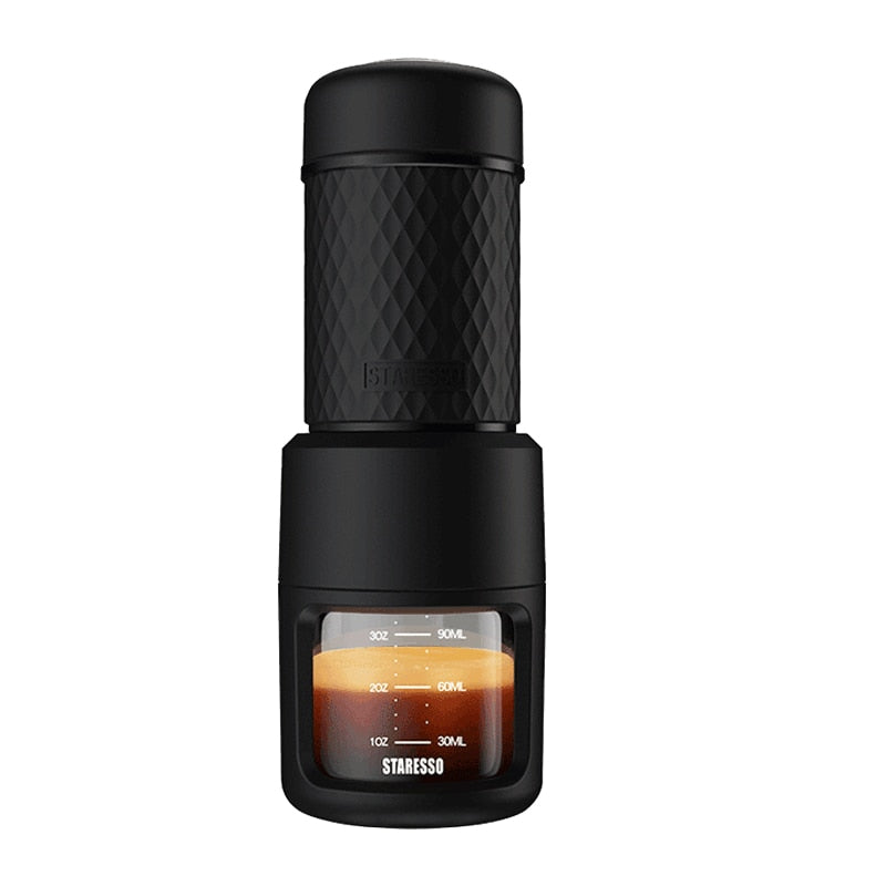 Staresso Portable Espresso Maker SP200 brew coffee capsules machine great for hikers campers travelers and white-collar workers