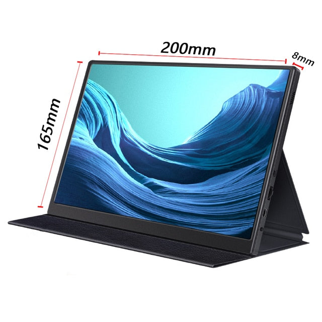10.6 Inch 1080P HD Portable Monitor Laptop Extended Screen USB C HDMI-Compatible IPS Screen Gaming Display For PS4 PS5 Switch PC