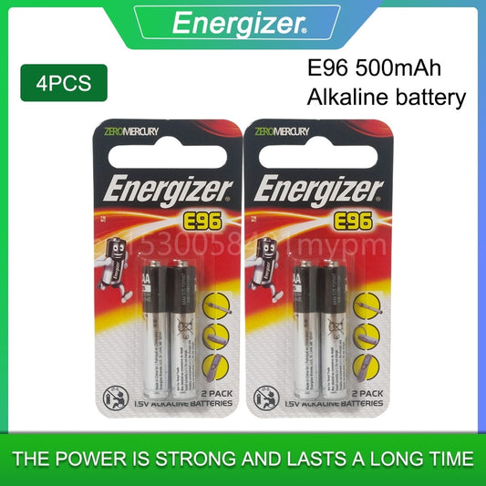 4pcs Energizer 1.5V E96 AAAA Primary Battery Alkaline Battery Dry Battery Laser Pen Battery Bluetooth Headset