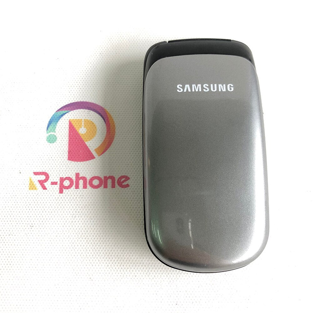 Original Unlocked Samsung E1150 2G Mobile Phone GSM 900 / 1800 1.43''  Old Flip CellPhone  Made on 2010, 3 Color