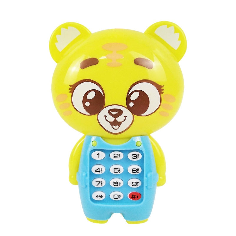 Electronic Toy Phone Musical Mini Cute Children Phone Early Education Cartoon Mobile Phone Telephone Cellphone Baby Toys