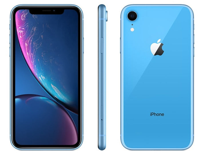 Unlocked Apple iPhone XR xr RAM 3GB ROM 64GB/128GB /256G Mobile Phone 4G LTE 6.1 Hexa-core 12MP Fingerprint  used Smartphone