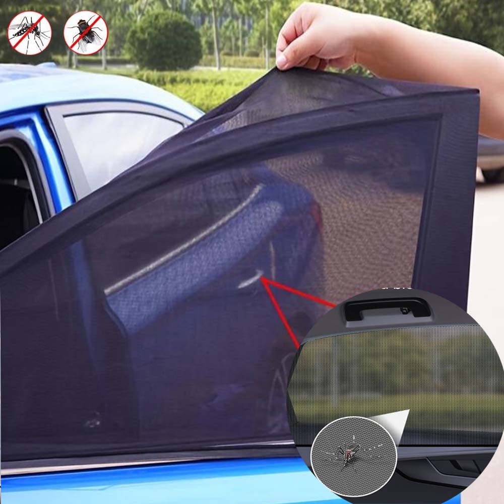 Universal 2PCS Car Styling car accessory Sun Side Window Shade Curtain Rear window Cover UV Protection Sunshade Visor Shield New