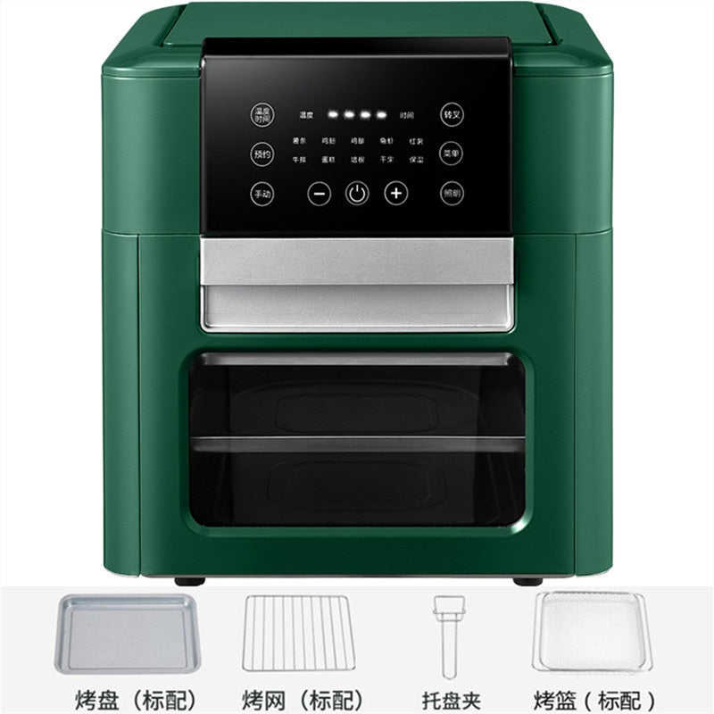 Plus 12L Air Fryer Oven airfryer Multifunctional household Home large capacity oil-free smokeless fryer freidora de aire sin