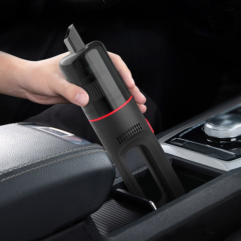 Car Vacuum Cleaner Wireless Handheld For Desktop Home Car Interior Cleaning Mini Portable Auto Vaccum Cleaner