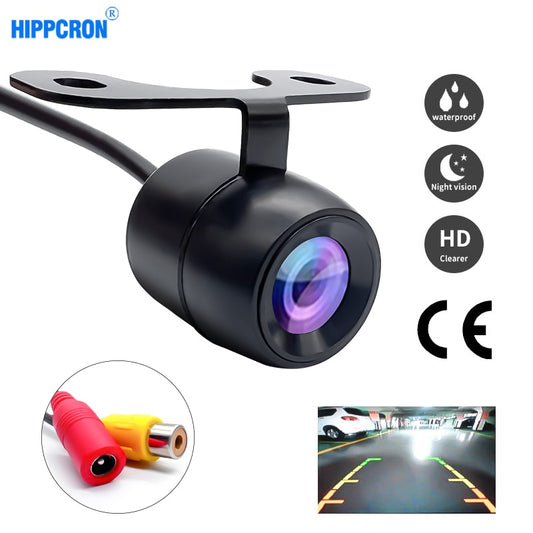 Car Reverse Camera HD Night Vision Wide Angle Rear View Parking Camera Waterproof CCD LED Auto Backup Monitor Color Image