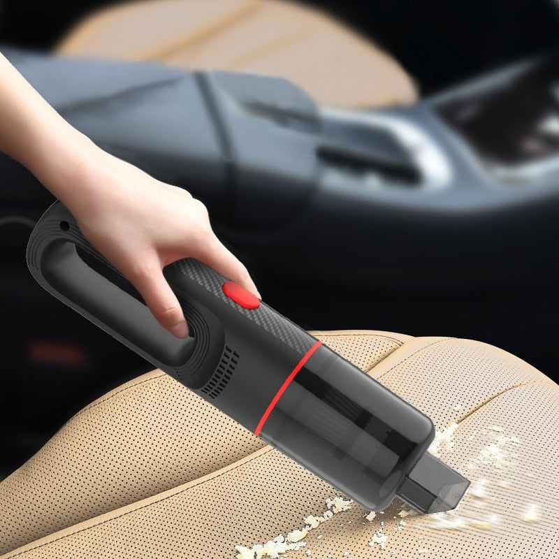 Car Vacuum Cleaner Wireless Handheld For Desktop Home Car Interior Cleaning Mini Portable Auto Vaccum Cleaner