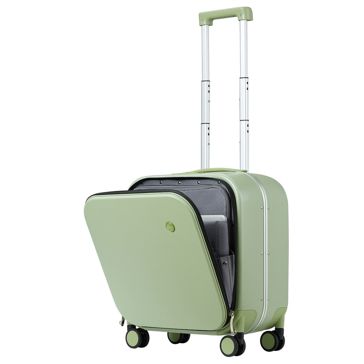 Mixi Patent Design Aluminum Frame Suitcase Carry On Rolling Luggage Beautiful Boarding Cabin 18 20 24 Inch M9260