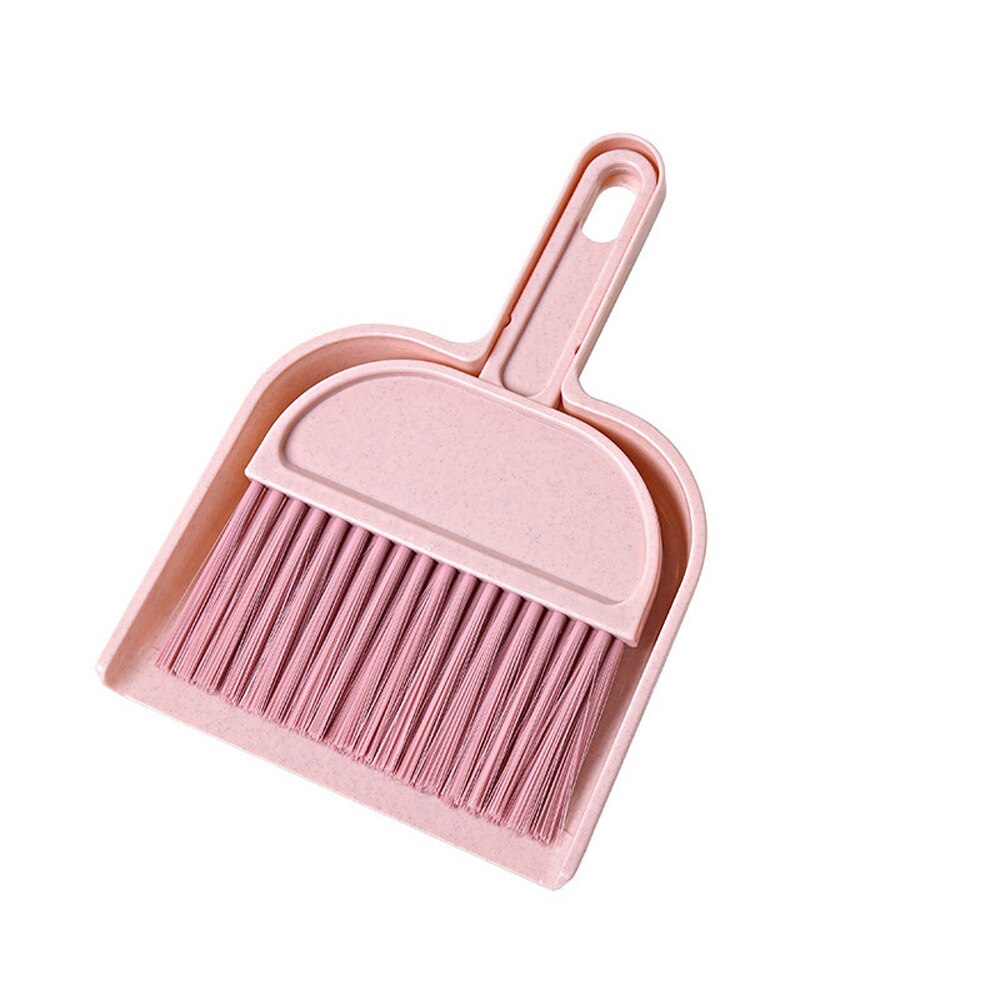 Desktop Cleaning Brootpan for Table Desk Keyboardm Dustpan Set Mini Handy Dust Cleaning Sweeping Brush Dus