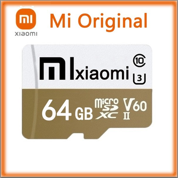 100% XIAOMI High Speed Large Capacity USB Drive Micro SD 32GB 64GB 128GB 256GB 512GB 1TB Micro SD SDHC Card 10 TF Memory Card