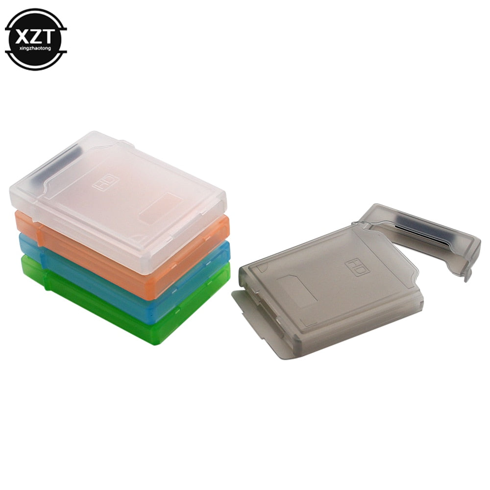 Portable 2.5 inch IDE SATA HDD Hard Disk Drive Protection Storage Box Plastic Protective Cover Case Game Accessories