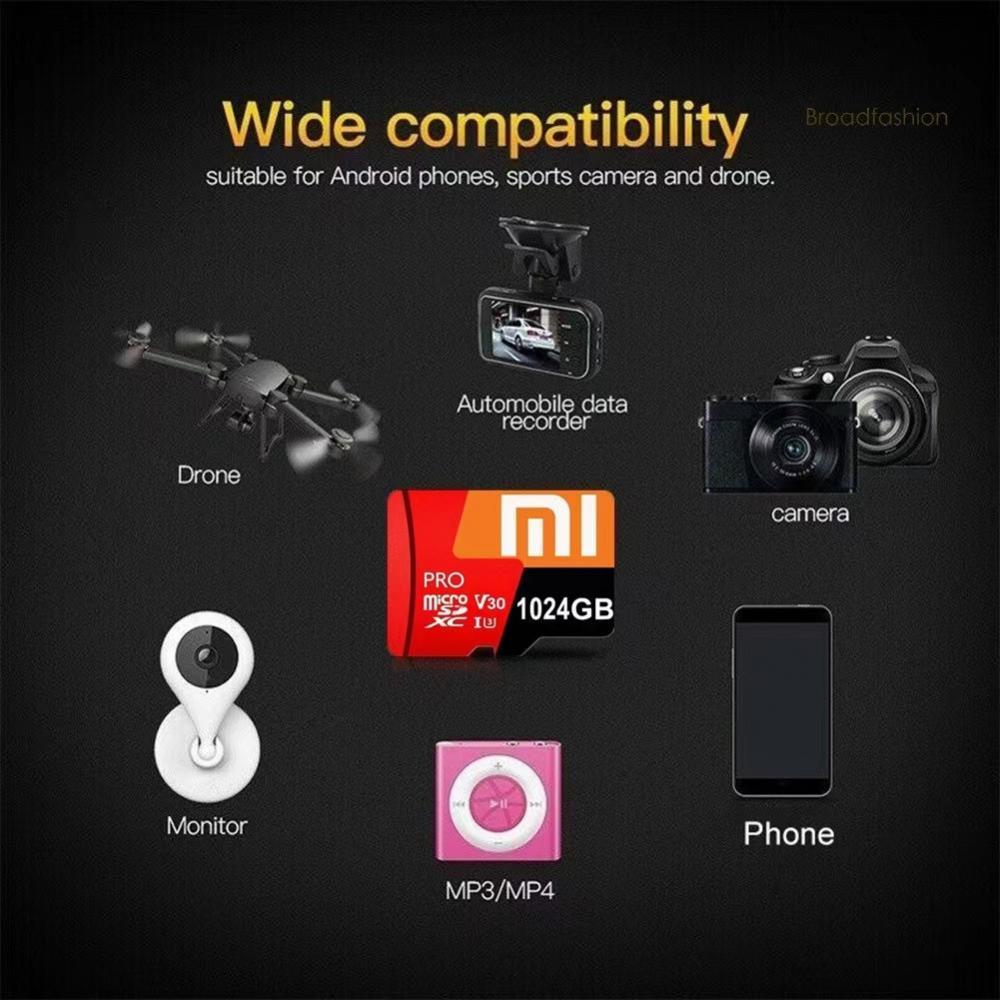 Original XIAOMI Memory Card 512GB 256GB 128GB 64G 32G 16G Micro TF SD Flash Class 10 High-Speed For Phone Adapter Storage Card