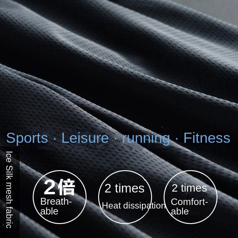 Summer Breathable Men Mesh Shorts Gym Bodybuilding Casual Loose Shorts Joggers Outdoor Fitness Beach Short Pants Sweatpant