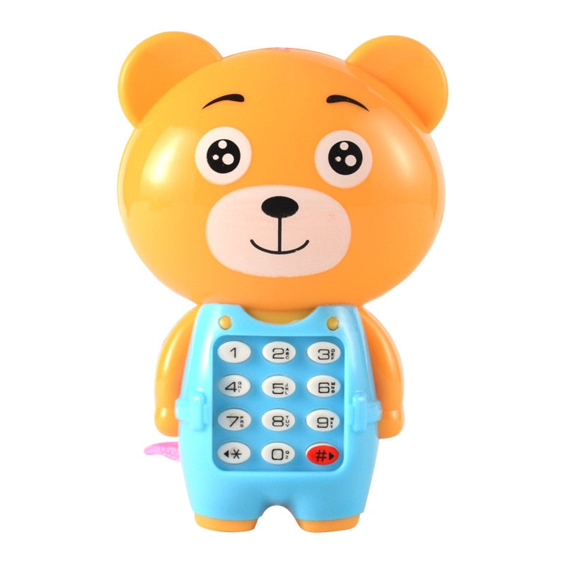 Electronic Toy Phone Musical Mini Cute Children Phone Early Education Cartoon Mobile Phone Telephone Cellphone Baby Toys