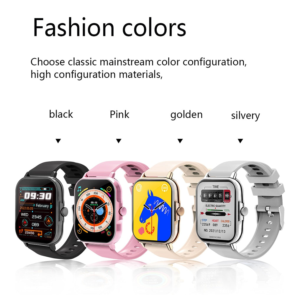 Twitch Smart Watch Men Women Multi-sport Mode Smartwatch Heart Rate Sleeping Monitor Bluetooth Call Wristwatch For Huawei Xiaomi