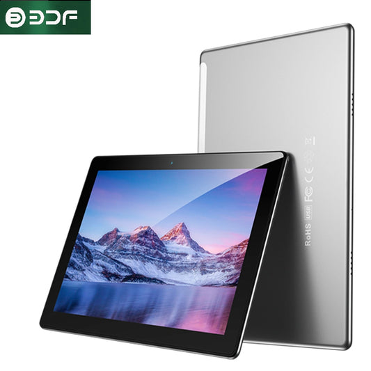 TABLET 10.1 Inch Tablet Android 9.0 Tablet 4GB RAM 64GB ROM 3G 4G Mobile Phone Call Octa Core 8 CPU AI Speed-up 5000mAh Battery