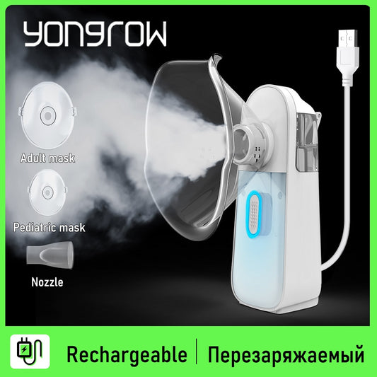 Yongrow Newest N1 Rechargeable Medical Portable Nebulizer Inhaler nebulizer for kids Adult Mini Atomizer Health Care nebulizador