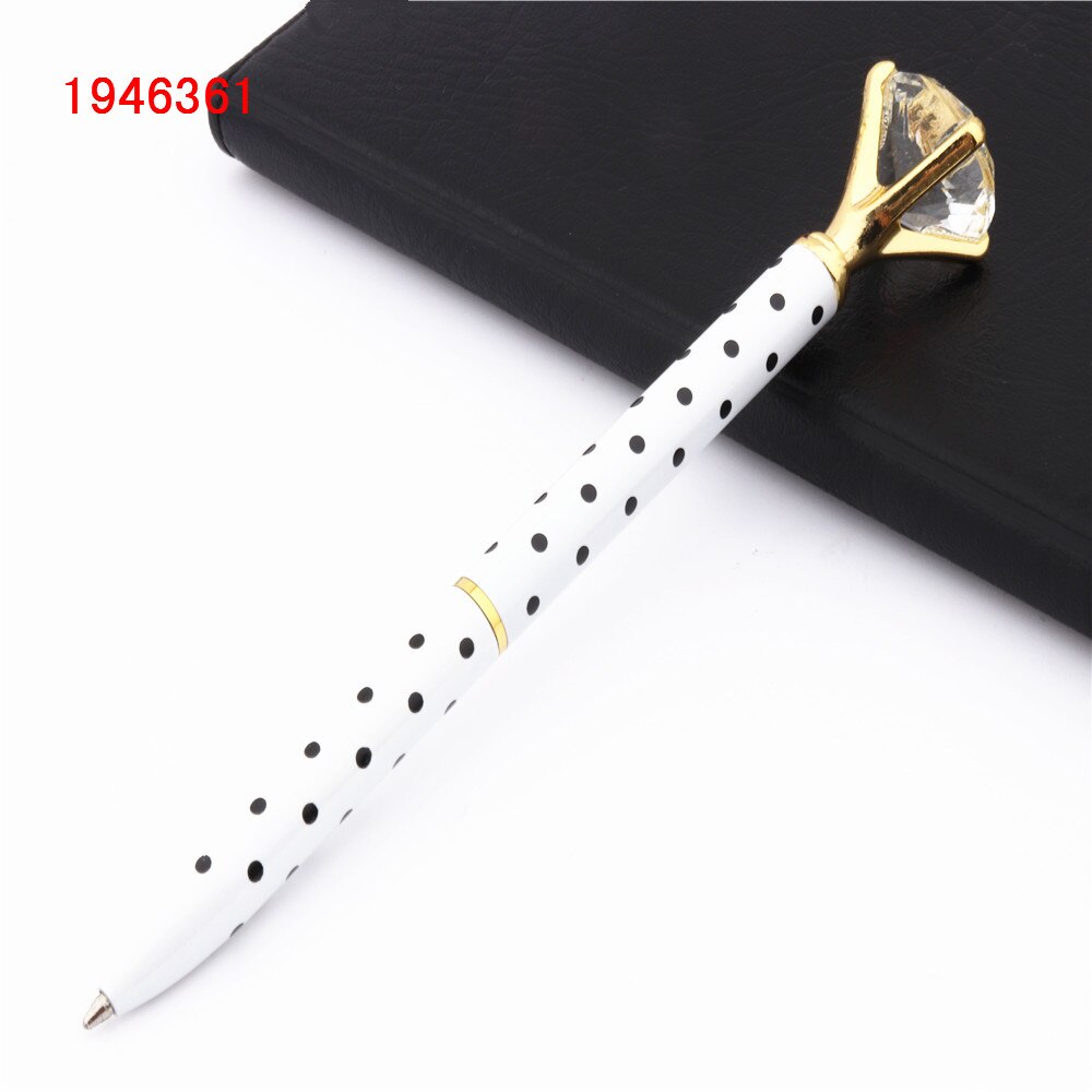 Fashion 095 Big Carat Large Diamond Crystal Business office  Ballpoint Pens Pen For School Stationery Office Supplies