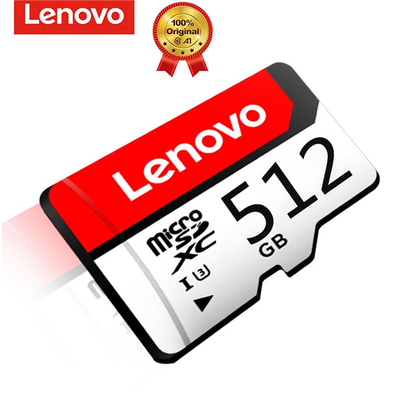 Original Lenovo Memory Card 512gb Micro Tf Sd Card 256gb 1tb 128gb  Tf Sd Card For Camera For Smartphone Adapter Android Phone