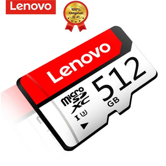 Original Lenovo Memory Card 512gb Micro Tf Sd Card 256gb 1tb 128gb  Tf Sd Card For Camera For Smartphone Adapter Android Phone