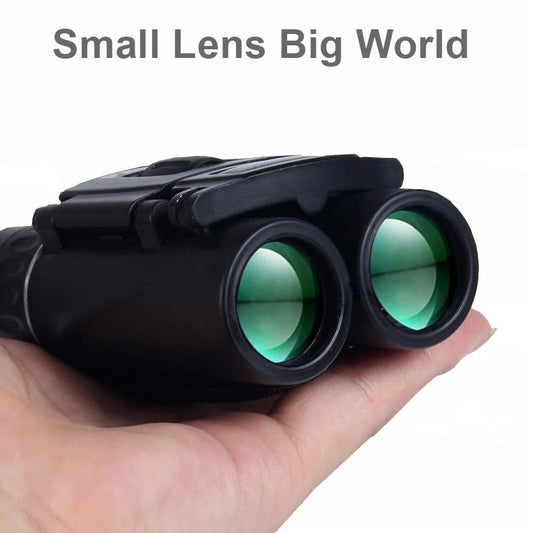 40x22 HD Powerful Binoculars 2000M Long Range Folding Mini Telescope BAK4 FMC Optics For Hunting Outdoor Camping Travel