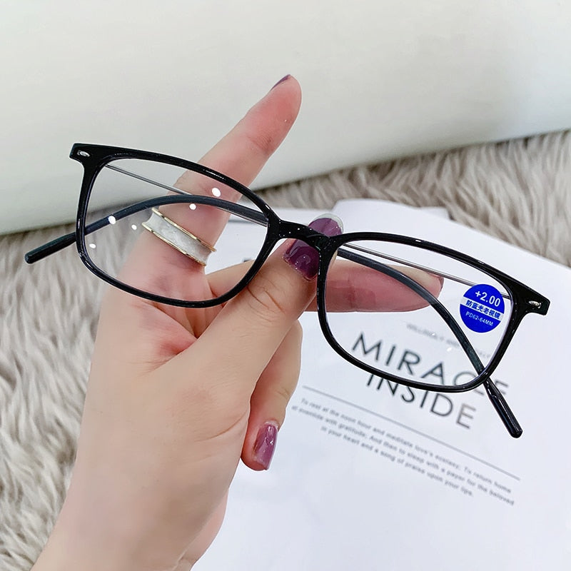 2022 Anti-Blue Light Reading Glasses Full Frame Glasses for men and women radiation protection Square Optical Computer Glasses