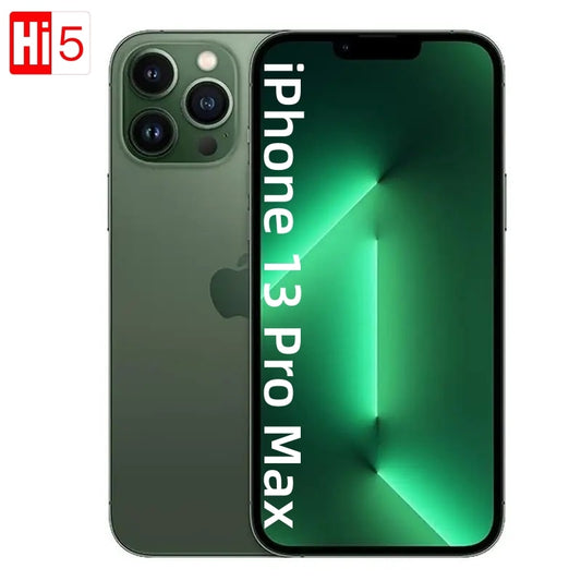 Original Apple iPhone 13 Pro Max 6GB RAM 128GB 256GB 512GB ROM Unlocked Smart Phone  Face ID 6.7"  A15 Chip  5G 12MP Camera