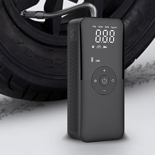 Air Compressor 150 PSI Portable Electric Tire Wheel Inflator For Car Bike Motorcycle Mini Battery Digital Display Air Pump