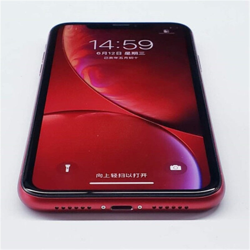 Unlocked Apple iPhone XR xr RAM 3GB ROM 64GB/128GB /256G Mobile Phone 4G LTE 6.1 Hexa-core 12MP Fingerprint  used Smartphone