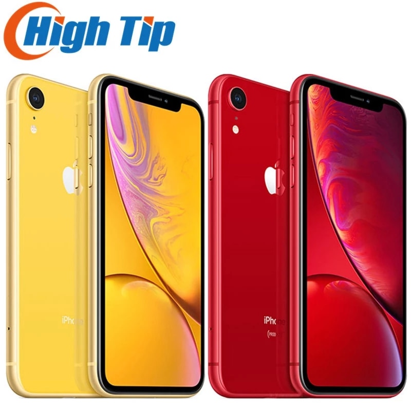 Unlocked Apple iPhone XR xr RAM 3GB ROM 64GB/128GB /256G Mobile Phone 4G LTE 6.1 Hexa-core 12MP Fingerprint  used Smartphone