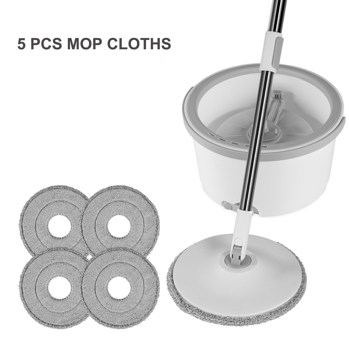 Mop Water Separation 360 cleaning With Bucket Microfiber Lazy No Hand-Washing Floor Floating Mop Household Cleaning Tools