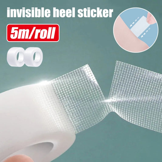 1pc PE Foot Heel Cushion Sticker Plaster Tape Self-adhesive Elastic Wrap Anti-wear Waterproof Heel Sticker Foot Pad Inserts