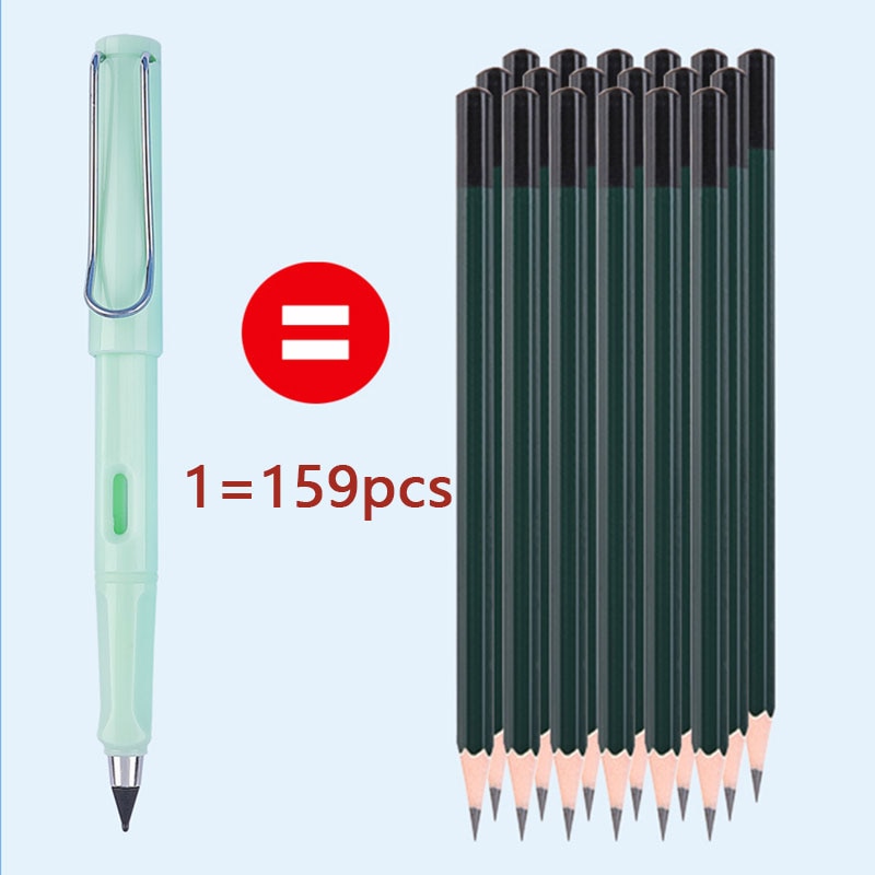 16PCS/SET Eternal Pencil Unlimited Writing  Pencils Art Sketch Painting Design Tools School Supplies School Stationery gifts