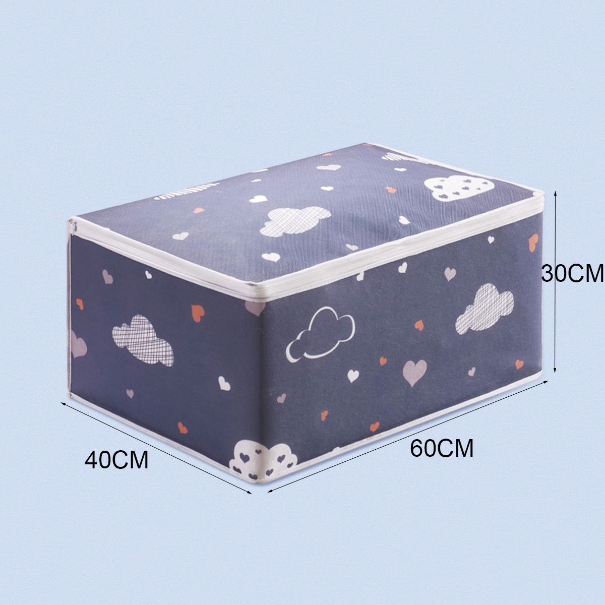 Quilt Clothes Storage Bag Big Capacity Duvet Blanket Sorting Bags Dustproof Closet Under-Bed Storage Moisture Proof Organizer