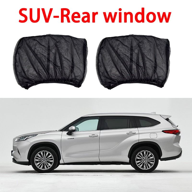 Universal 2PCS Car Styling car accessory Sun Side Window Shade Curtain Rear window Cover UV Protection Sunshade Visor Shield New