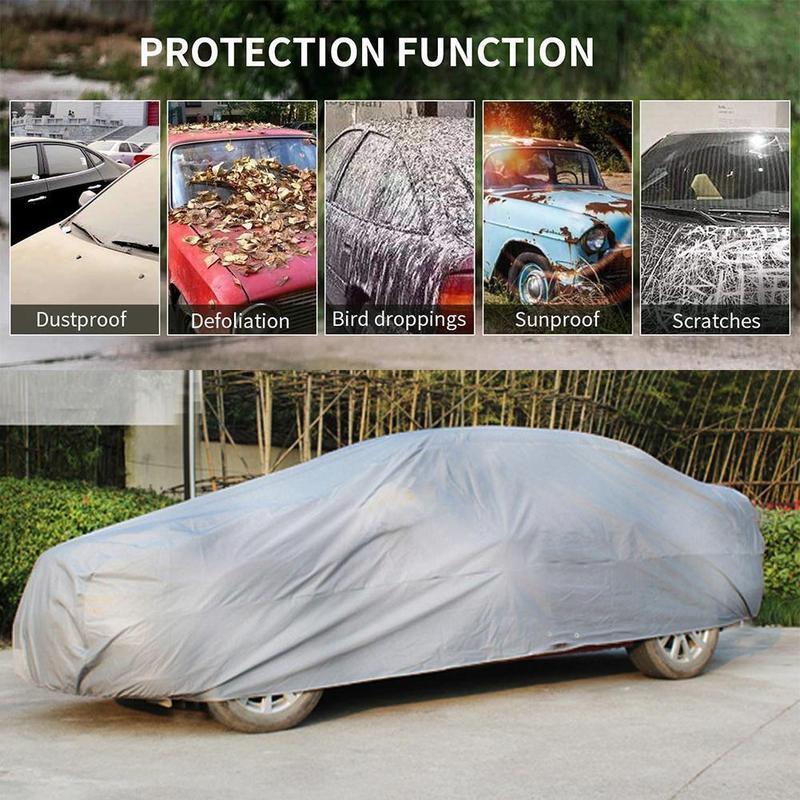 Universal Exterior Car Cover Outdoor Full Car Covers Waterproof Scratch Resistant For Suv/sedan Auto S-xl N0r2