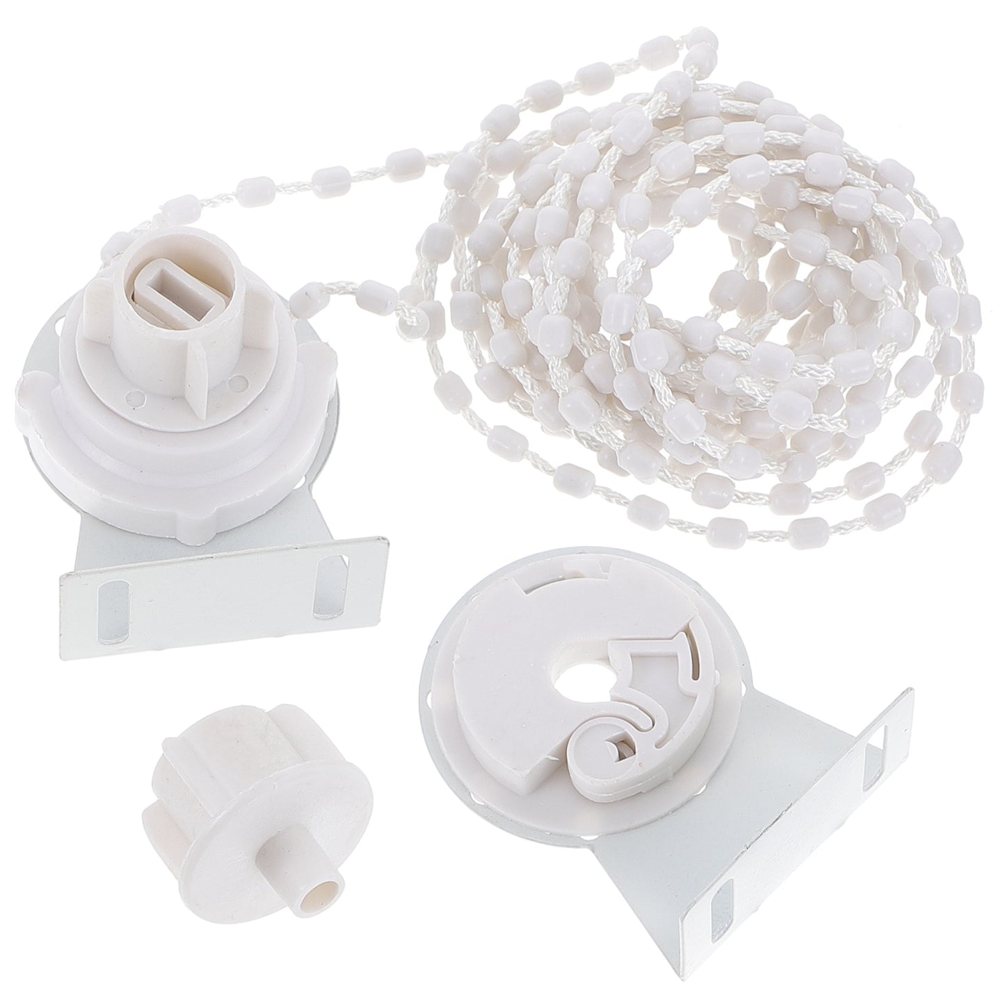 Roller Blind Clutch Kit Pull Cord Sun Blocking Curtains Chain Rolling Blinds Windows Beaded Shades Vertical