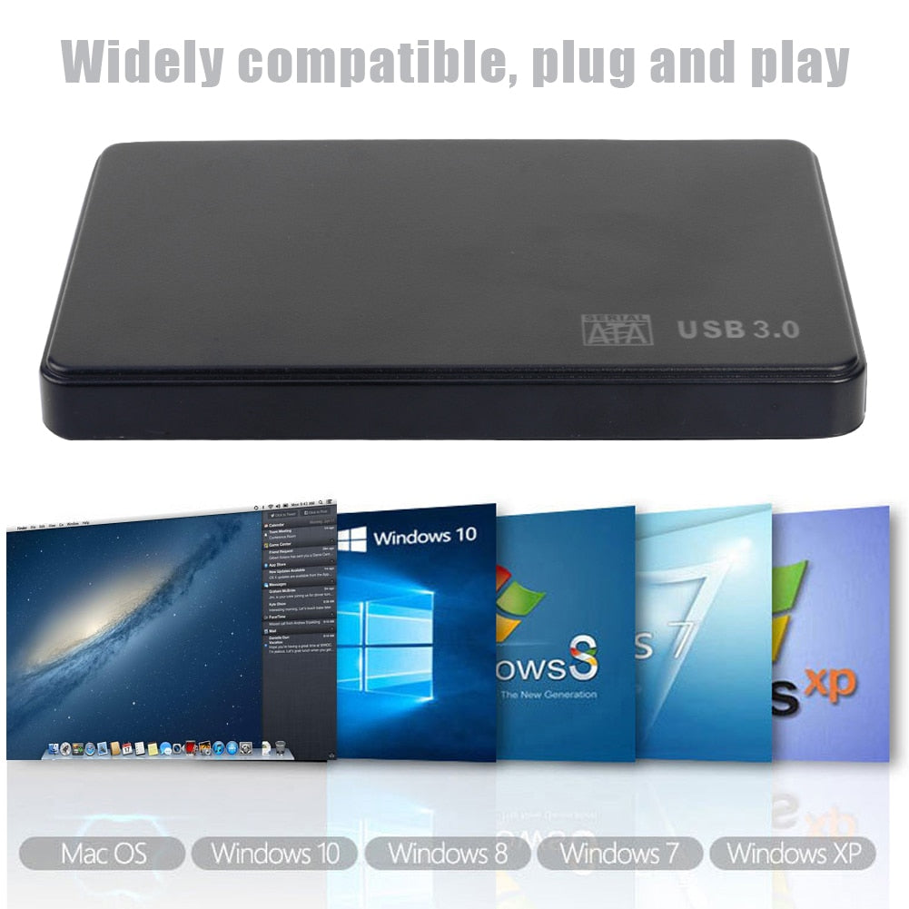 2.5 inch HDD Case SATA to USB3.0 Hard Drive Enclosure 5 Gbps 4TB SSD Box Sata to USB 3.0 Hard Disk Case Optibay Caddy 2.5 Sata