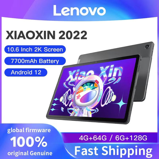 Original Lenovo P12 Pad 2022 Xiaoxin P11 Pro K11 Tablet Android 12 10.6-Inch 2000*1200 2K Screen 7700mAh Lightweight