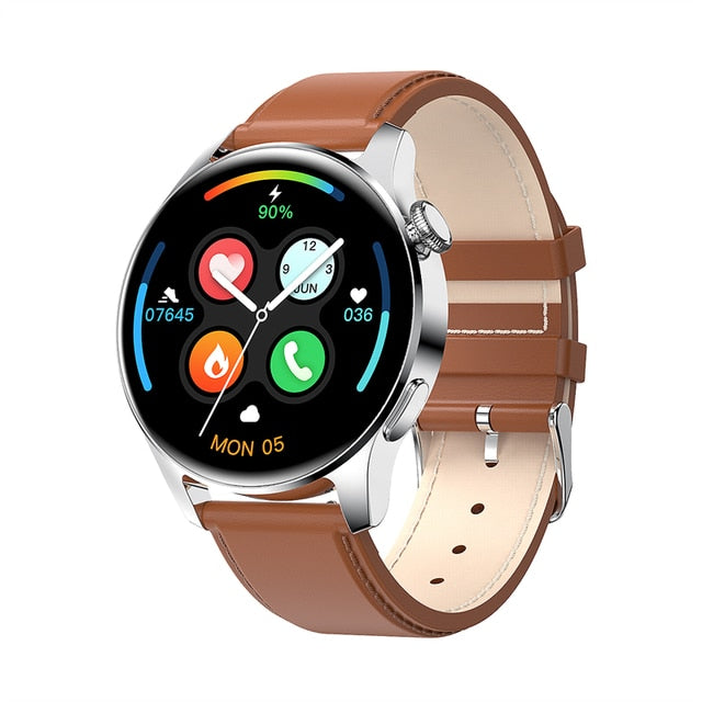 2022 New For HUAWEI Smart Watch Men Waterproof Sport Fitness Tracker Weather Display Bluetooth Call Smartwatch For Android IOS