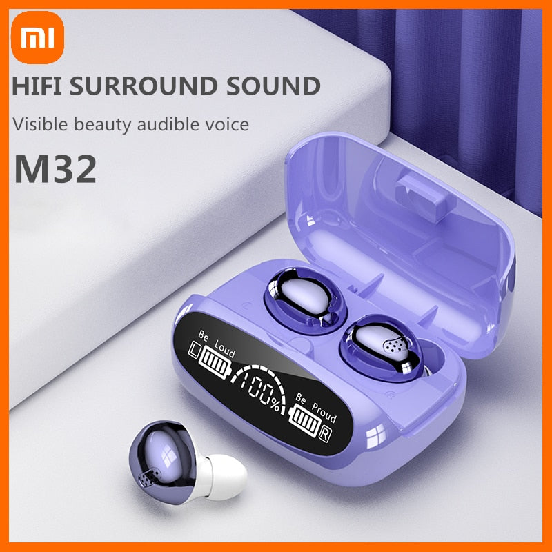 Xiaomi Wireless Headphones Stereo Earphones Bluetooth-5.1 Sport Waterproof Earbuds Headset With Microphone 2000mAh Charging Box