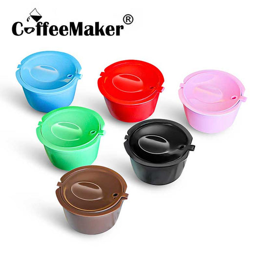 Colorful Refillable Dolce Gusto Coffee Capsule Nescafe Dolce Gusto Reusable Capsule Gusto Capsules Dolce Gusto Refill Set 3PCS