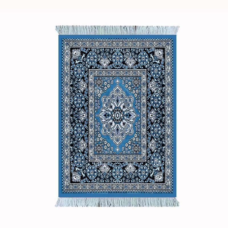 XGZ Big Promotion Fashion Persian Carpet Laptop Gaming Pc Mechanical Keyboard Mousepad White Tassel Rubber Table Mat for Coaster