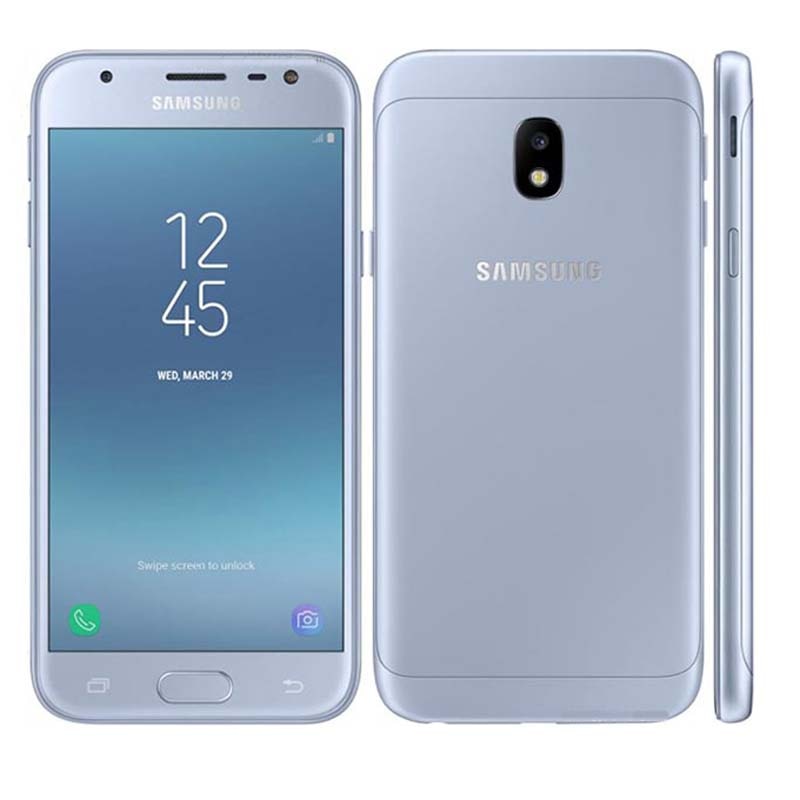 Original Samsung Galaxy J3 (2017) J330F Mobile Phone wifi 13MP+5MP Quad Core 5.0" Android 2GB RAM 16GB ROM Dual SIM 4G CellPhone