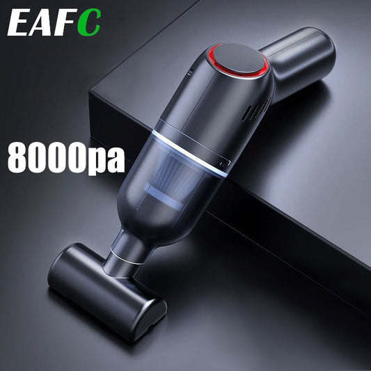 8000Pa Wireless Car Vacuum Cleaner Cordless Handheld Auto Vacuum Home & Car Dual Use Mini Vacuum Cleaner With Built-in Battrery