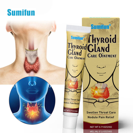 1Pc Thyroid Nodule Goiter Elimination Ointment Palpitation Treatment Plaster Sumifun Chinese Herbal Medicine Deep Penetration
