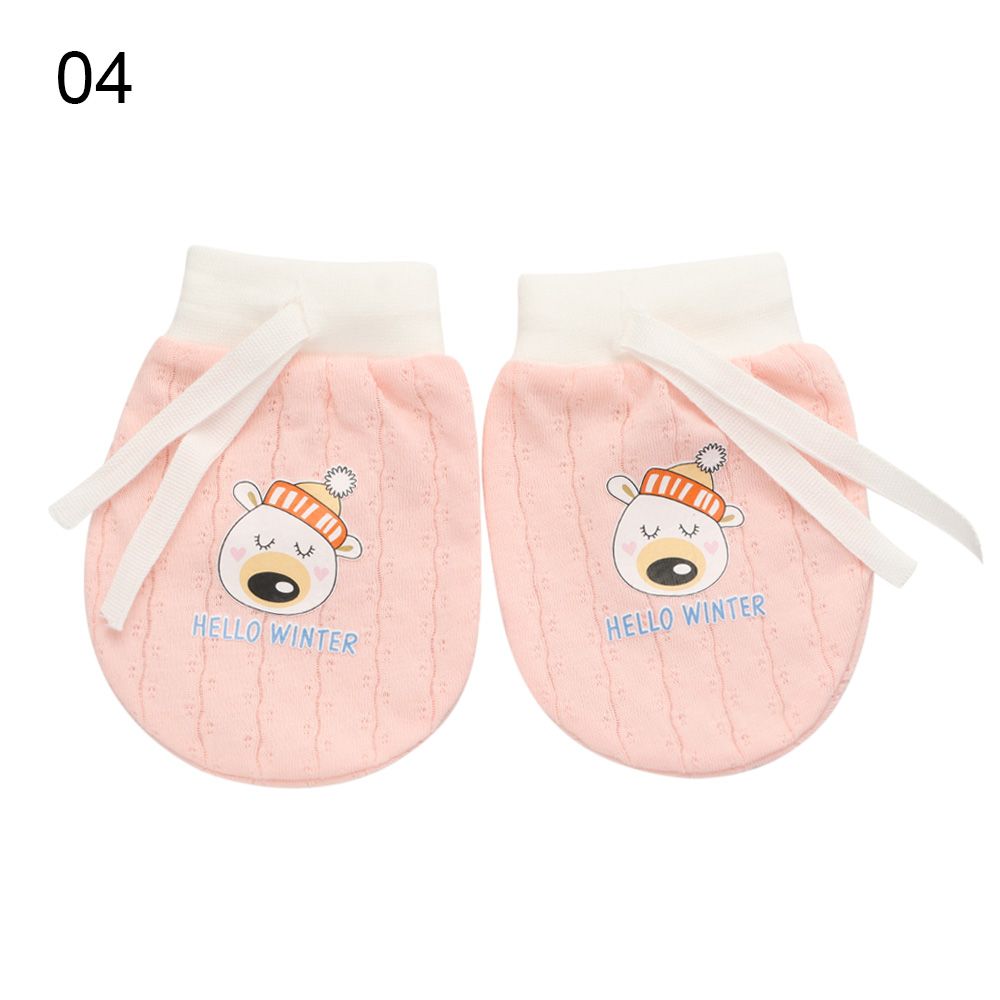 Breathable Infant Accessories Summer Newborn Mittens Full Glove Protection Face Scratch Baby Anti Scratching Gloves